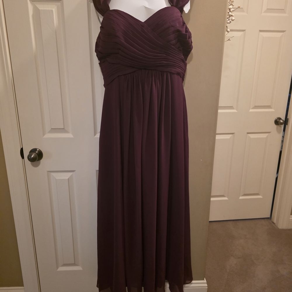 Elegant Purple Evening Gown